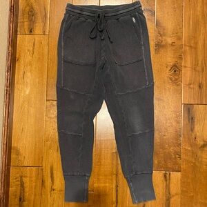 Free People Women's Dark Gray Jogger Pants